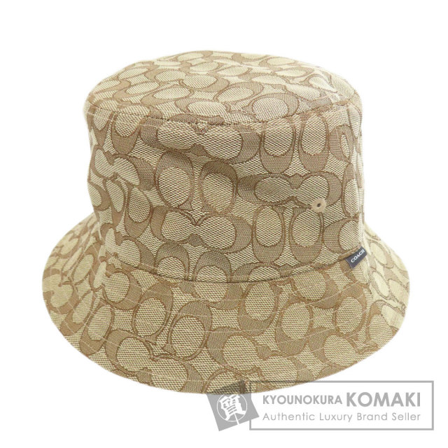 COACH コーチ CW765 シグネチャー ジャガード 帽子 キャンバス