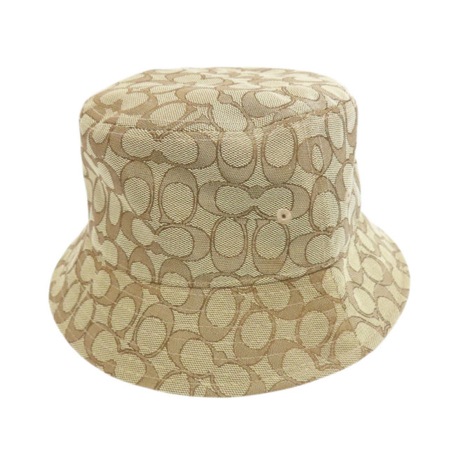 コーチ 帽子 シグネチャー ジャガード