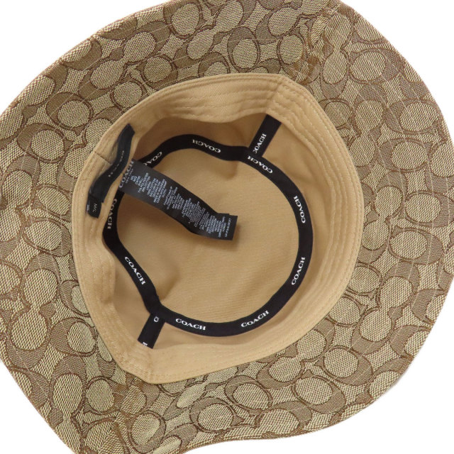 コーチ 帽子 シグネチャー ジャガード