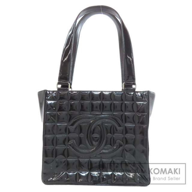 シャネル チョコバー カーフィアスキン バッグ CHANEL シャネル チョコバー シルバー金具 ハンドバッグ カーフ