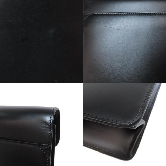 Dunhill ダンヒル ロゴ セカンドバッグ レザー メンズ [中古 Dunhill ダンヒル ロゴ セカンドバッグ レザー メンズ [中古