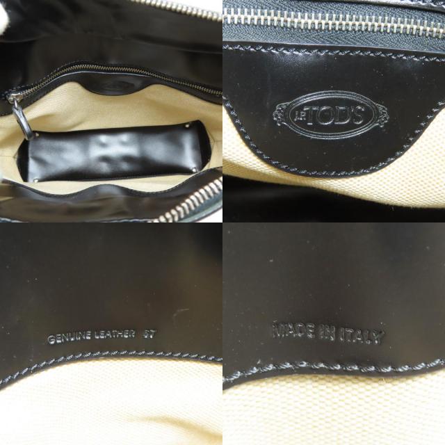 Tod's ショルダーバッグ レザー ロゴ TODS トッズ ロゴ ショルダーバッグ レザー レディース [中古