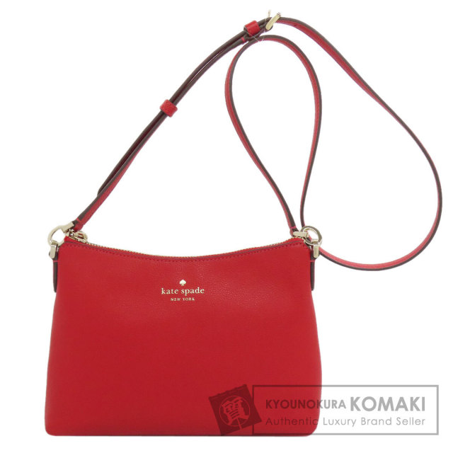 新品保管 kate spade ケイトスペード ショルダーバッグ レザー kate spade ケイトスペード ロゴ ショルダーバッグ レザー