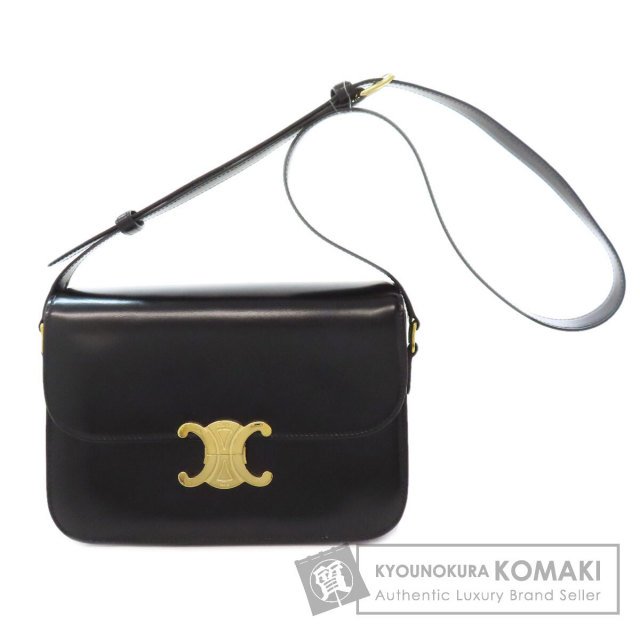 CELINE セリーヌ ティーン トリオンフ ショルダーバッグ PVC