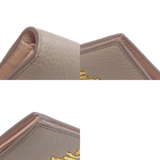 23 極上美品 PRADA プラダ 小銭入れ 財布 プラダ PRADA 財布 三つ折り財布 小銭入れ付き ミニ財布