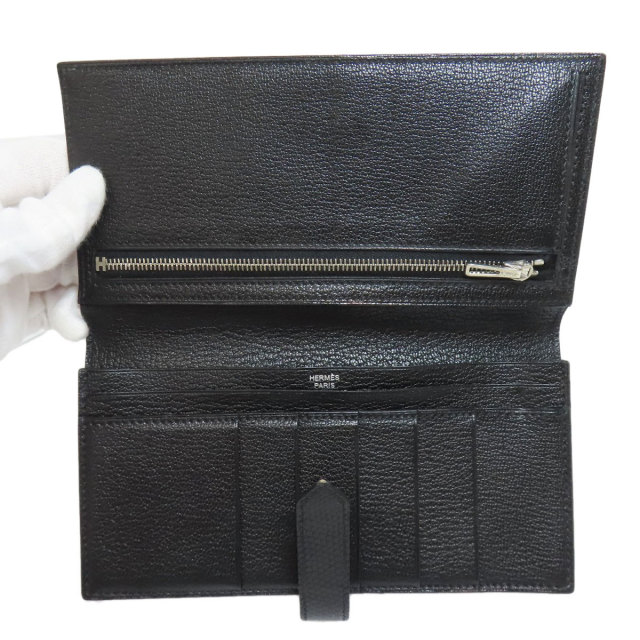 エルメス 長財布（小銭入れあり） ベアンスフレ シルバー金具