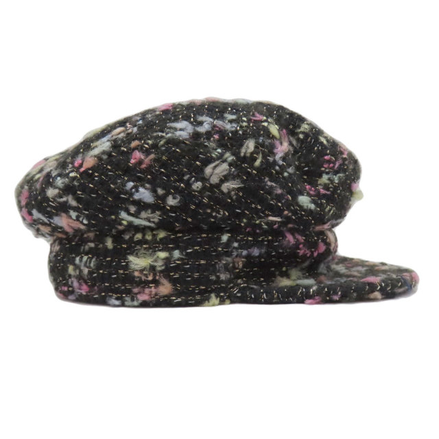 CHANEL ツィード　キャスケット CHANEL シャネル キャスケット 帽子 ツィード レディース [中古