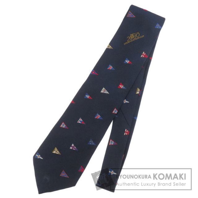 ルイヴィトン LOUIS VUITTON  ルイヴィトンカップ  ネクタイ シルク メンズ  中古 LOUIS VUITTON ルイヴィトン ルイヴィトンカップ ネクタイ シルク