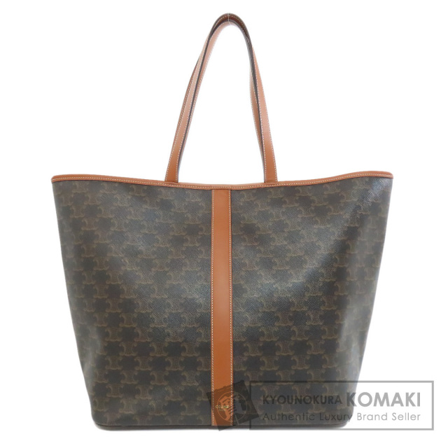 CELINE セリーヌ トリオンフ トートバッグ PVC レディース [中古