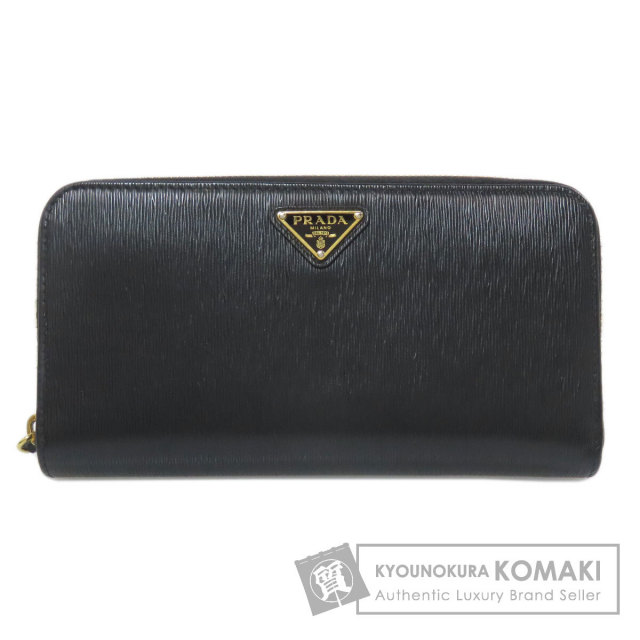 プラダ 長財布（小銭入れあり） ロゴ金具