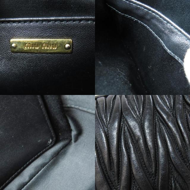 【MiuMiu直営】セール！レザー ロゴ型押し ショルダーバッグ ショルダーバッグ | 5ZH011 | クロスショルダーバッグ | 型押し