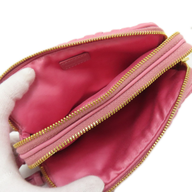 MIUMIU ミュウミュウ マテラッセ アクセサリーポーチ レザー  