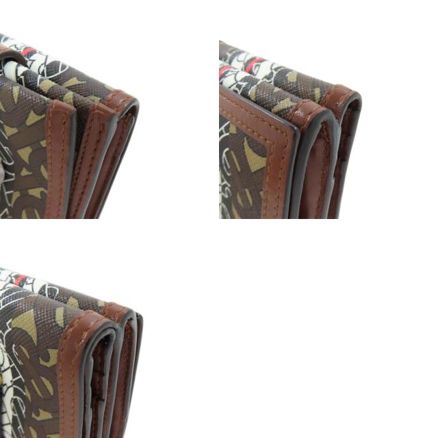BURBERRY - BURBERRY バーバリー ロゴ 二つ折り財布（小銭入れ