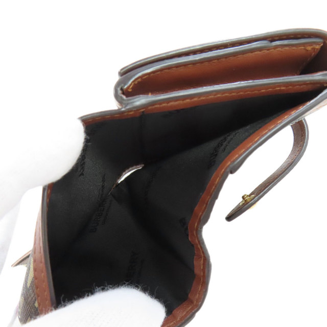 BURBERRY バーバリー ロゴ 二つ折り財布（小銭入れあり） PVC