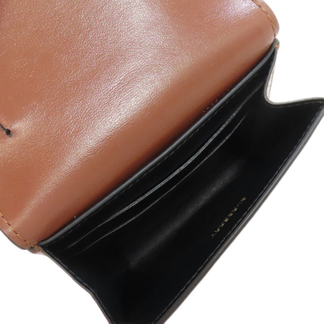 BURBERRY バーバリー ロゴ 二つ折り財布（小銭入れあり） PVC  