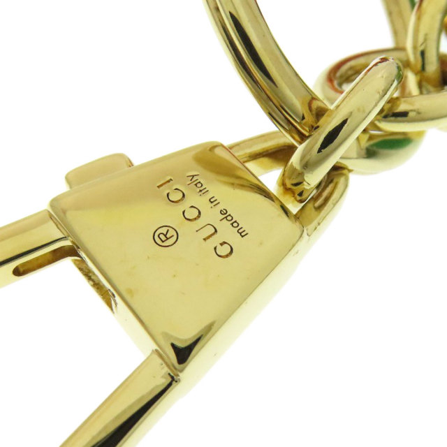 GUCCI グッチ ロゴ チャーム キーホルダー プラスチック レディース  