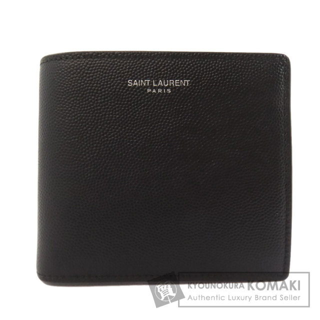 GIVENCHY ジバンシー・二つ折り財布 レザー 難あり GIVENCHY ジバンシー ロゴ 二つ折り財布（小銭入れあり） レザー