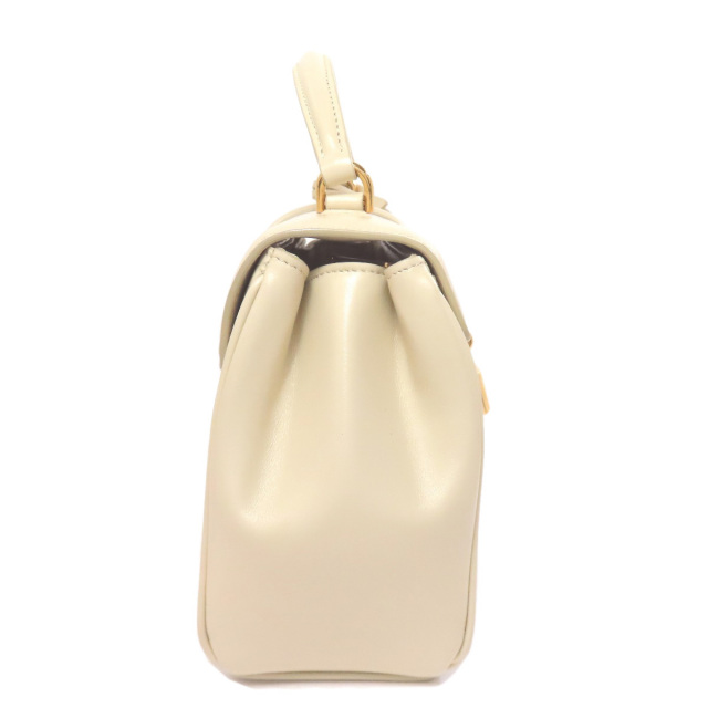 CELINE セリーヌ ロゴ ハンドバッグ レザー レディース [中古  