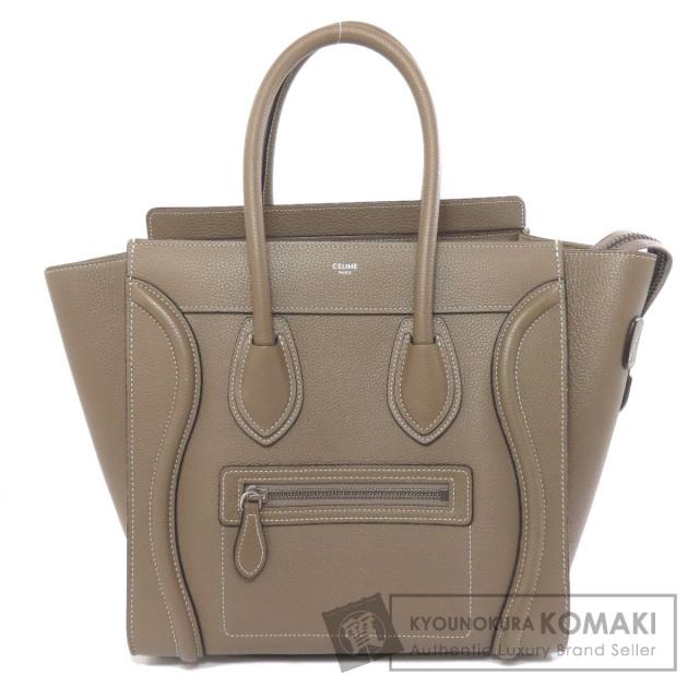 CELINEセリーヌ　馬車金具 レザー ショルダーバック トートバッグ CELINE 馬車金具 レザーショルダーバッグ