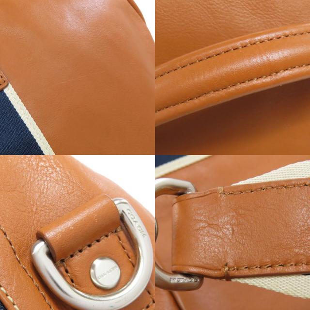 COACH コーチ F70561 2WAY ボストンバッグ レザー レディース [中古