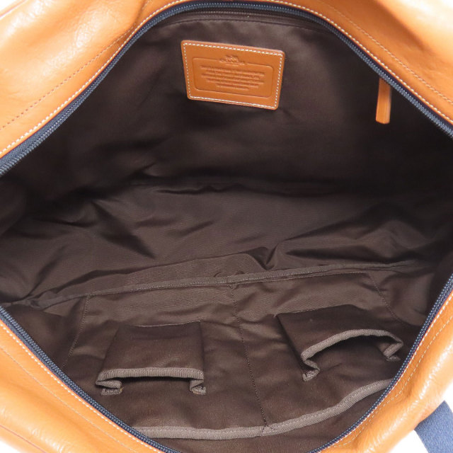 COACH コーチ F70561 2WAY ボストンバッグ レザー レディース [中古