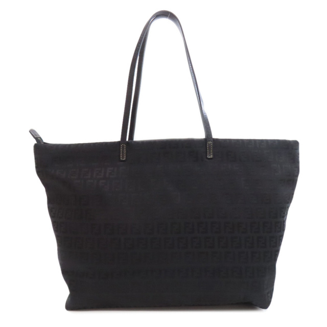 FENDI フェンディ ズッカ柄 トートバッグ キャンバス レディース [中古 