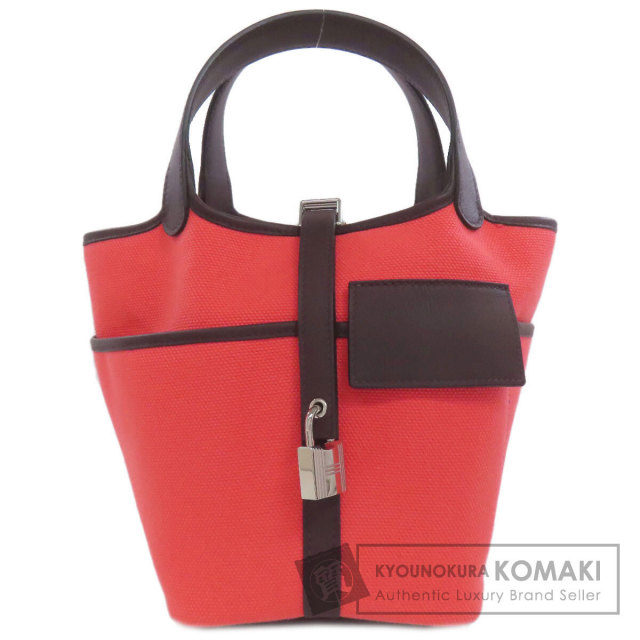 HERMES エルメス ピコタンロックPM シルバー金具 ハンドバッグ
