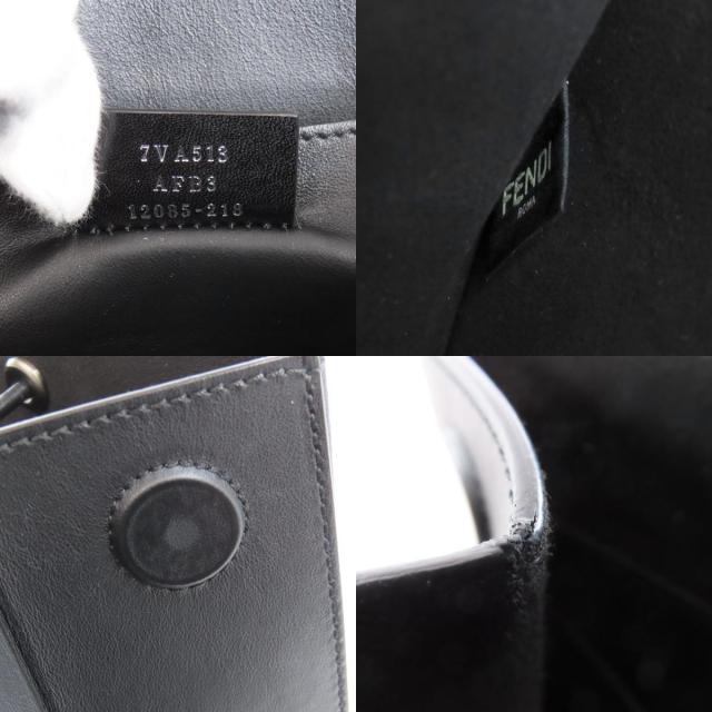 FENDI ロゴレザー2Wayハンドバッグ FENDI フェンディ 2WAY ハンドバッグ レザー レディース [中古