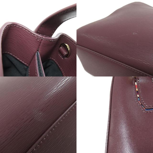 PaulSmith ハンドバッグ 本革 ワイン R18180 Paul Smith ポール・スミス 2WAY ハンドバッグ レザー
