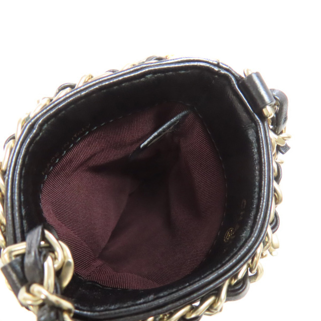CHANEL シャネル チェーンショルダーポーチ ゴールド金具