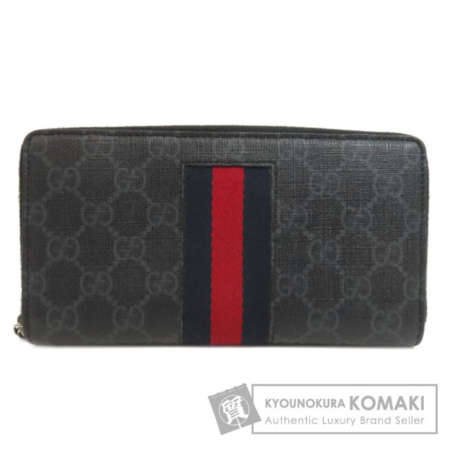 GUCCI グッチ 408831 GGスプリーム シェリーライン 長財布（小銭