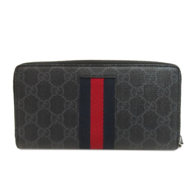 GUCCI グッチ 408831 GGスプリーム シェリーライン 長財布（小銭