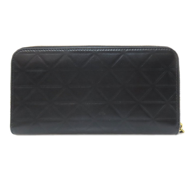 PRADA プラダ 1ML506 ラウンドファスナー 型押し 長財布（小銭