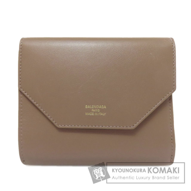 バレンシアガ 二つ折り財布（小銭入れあり） ロゴ