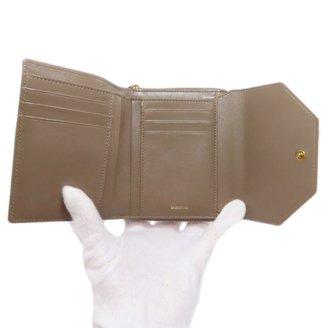 バレンシアガ 二つ折り財布（小銭入れあり） ロゴ