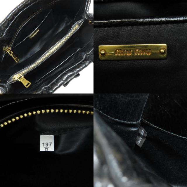 MIUMIU リボンハンドバッグ 楽天市場】【バッグ】Miu Miu ミュウ ミュウ ミュウミュウ