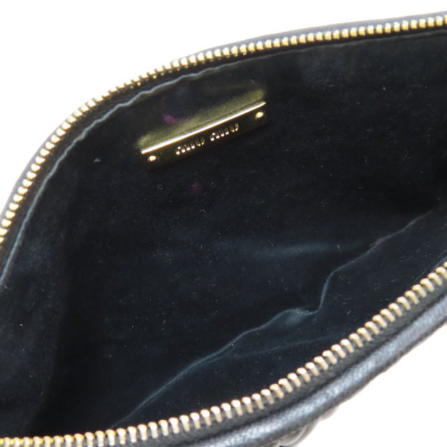 MIUMIU ミュウミュウ マテラッセ アクセサリーポーチ カーフ