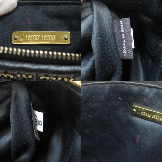 MIUMIU ミュウミュウ マテラッセ アクセサリーポーチ カーフ