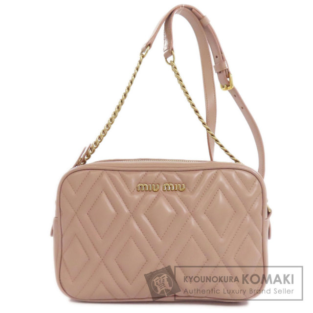MAX MARA マックスマーラ ロゴ ショルダーバッグ レザー
