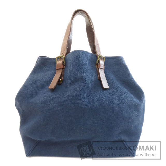 ボッテガべネタ　トートバッグ　本革　濃紺　ほほ新品 BOTTEGA VENETA ボッテガヴェネタ シンプルデザイン トート