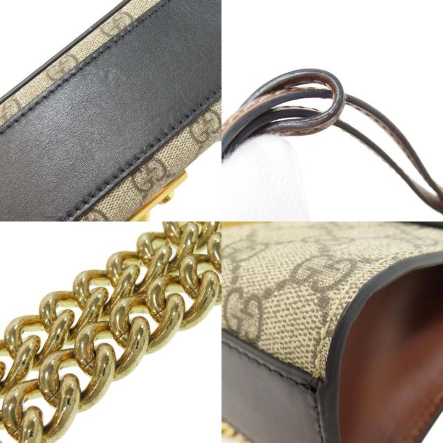 GUCCI グッチ 409487 GG チェーンショルダー ショルダーバッグ PVC