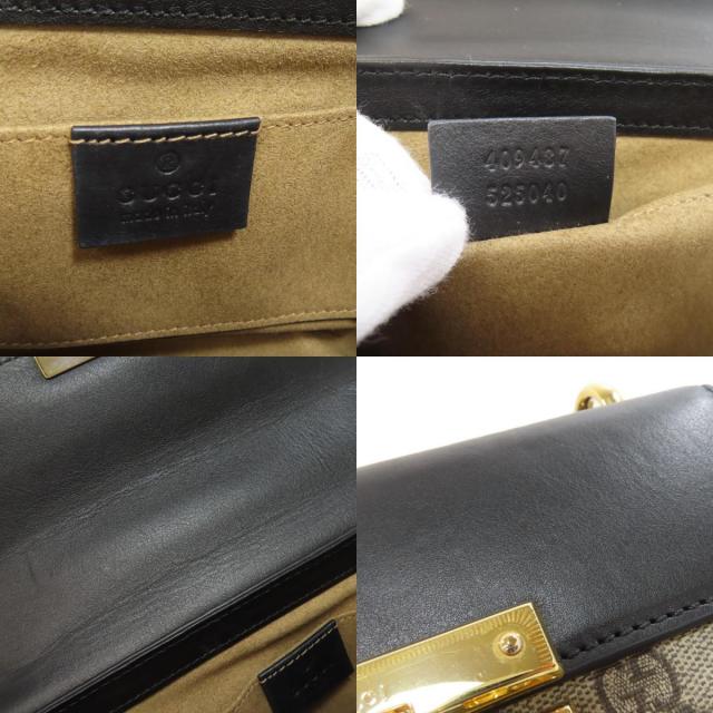 GUCCI グッチ 409487 GG チェーンショルダー ショルダーバッグ PVC