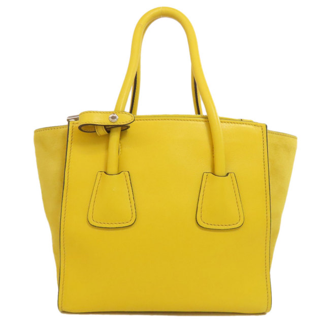PRADA プラダ 1BA025 ロゴ金具 2WAY トートバッグ レザー