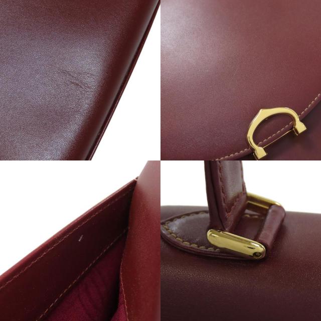 CARTIER カルティエ マストライン ハンドバッグ レザー