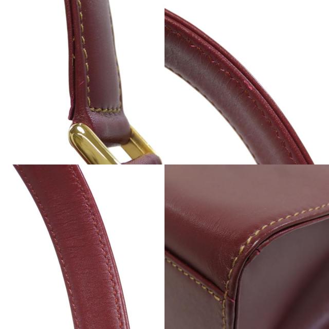 CARTIER カルティエ マストライン ハンドバッグ レザー
