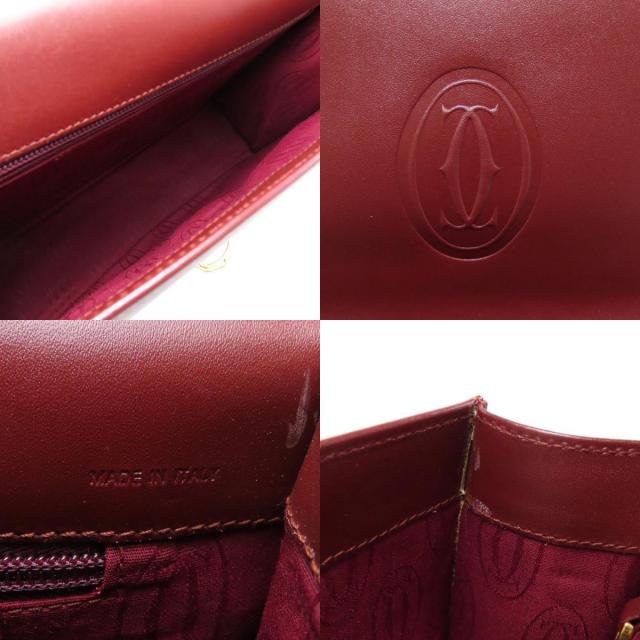 CARTIER カルティエ マストライン ハンドバッグ レザー