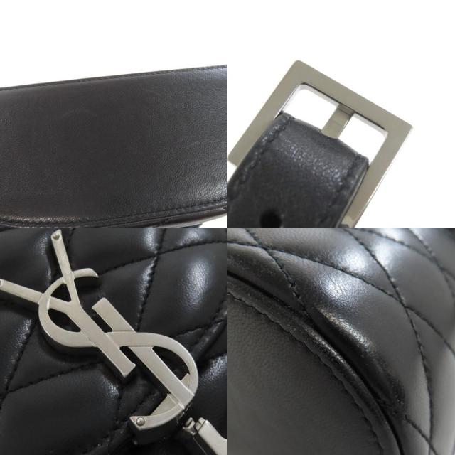 SAINT LAURENT サンローラン ロゴ ショルダーバッグ カーフ レディース