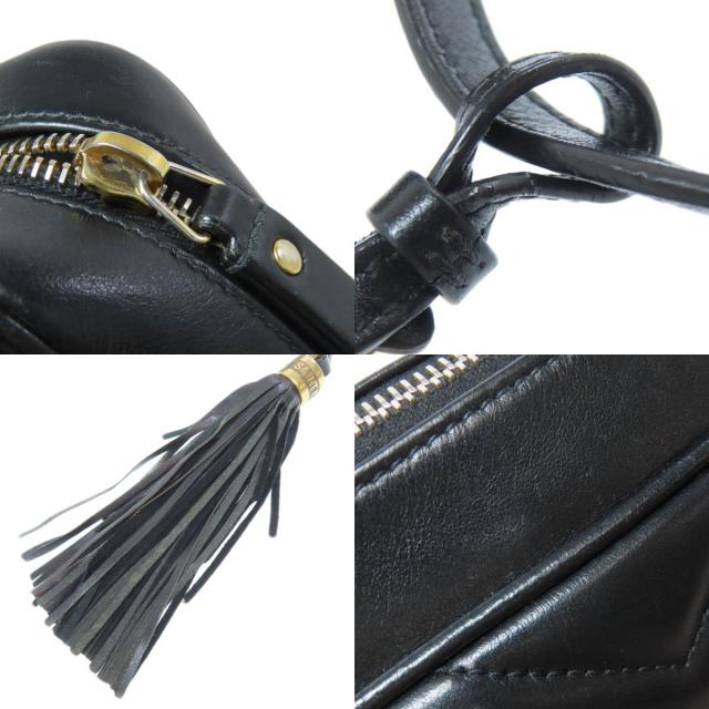 SAINT LAURENT サンローラン ルー Vステッチ ショルダーバッグ