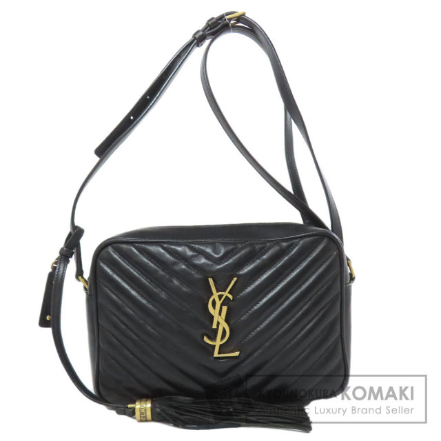 SAINT LAURENTショルダーバッグ　ハンドバッグ SAINT LAURENT サンローラン ルー Vステッチ ショルダーバッグ