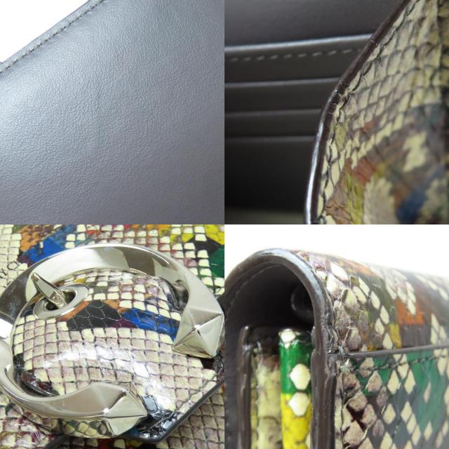 Jimmy Choo ジミーチュウ チェーンウォレット 長財布（小銭入れあり